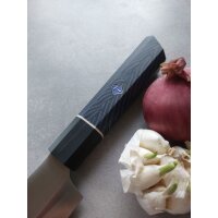 Tokisu Black & Blue Nakiri Kochmesser Messer