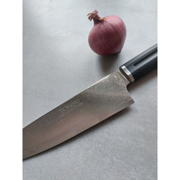 Tokisu Outoor Damast Gyuto Kochmesser Messer