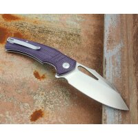 CIVIVI BullTusk Purple Canvas Micarta 14C28N Stahl