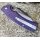 CIVIVI BullTusk Purple Canvas Micarta 14C28N Stahl