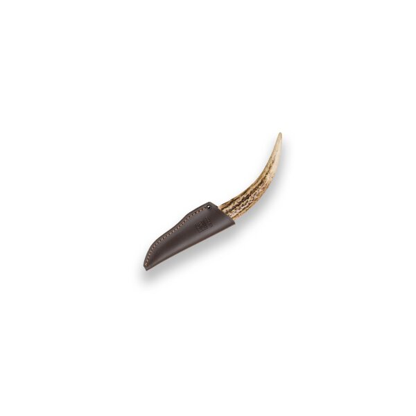 Joker Gabato Jagdmesser Messer mit Hirschhorn Fixed Lederscheide