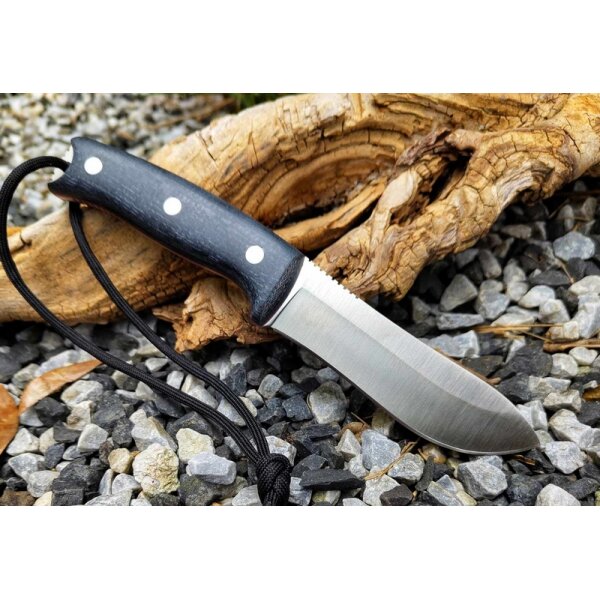 Joker Oso TS1 Black Yute Micarta + Lederscheide