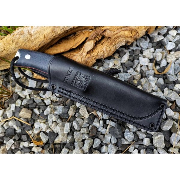 Joker Oso TS1 Black Yute Micarta + Lederscheide