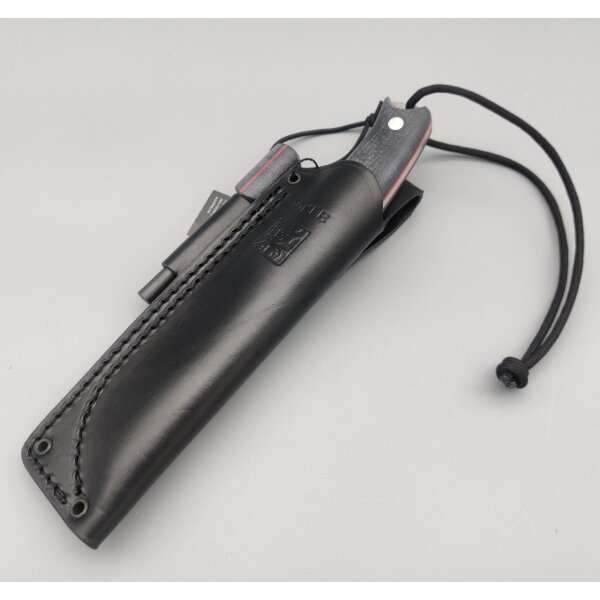 Joker Oso TS1 Black Yute Micarta + Lederscheide + Feuerstarter