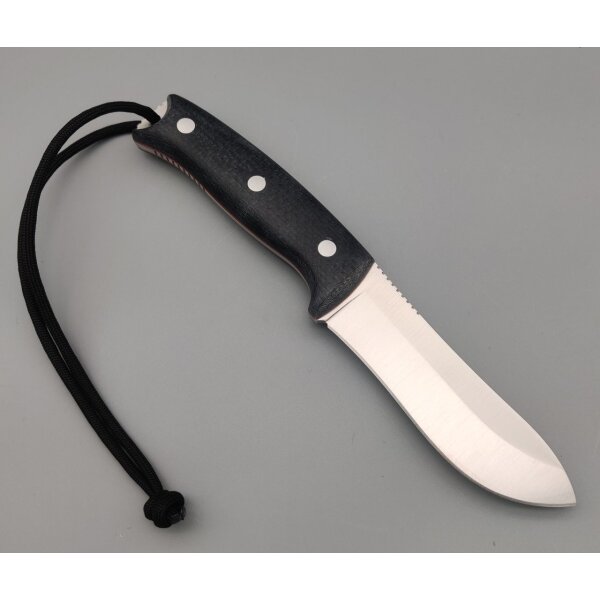 Joker Oso TS1 Black Yute Micarta + Lederscheide + Feuerstarter