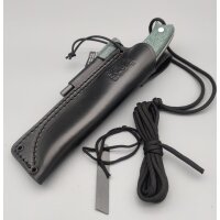 Joker Oso TS1 Jagdmesser Green Micarta + Lederscheide...