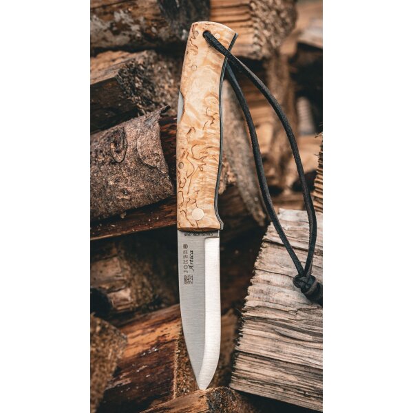 Joker Artica Scandi Backlock Taschenmesser Curly Birch