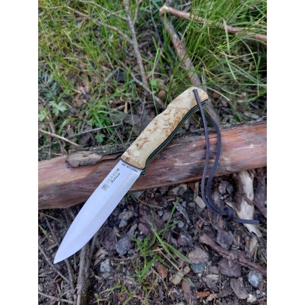 Joker Artica Scandi Backlock Taschenmesser Curly Birch