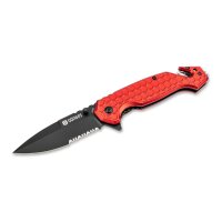 D&ouml;nges Basic Fire Rettungsmesser Rot Gurtschneider...