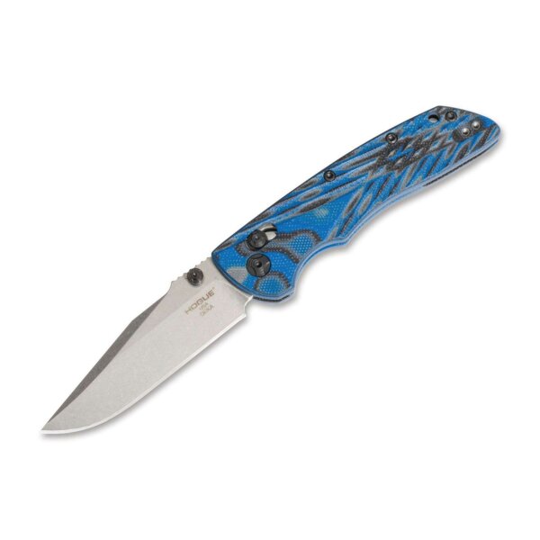 Hogue Deka 3.25" G-Mascus Blue Blau CPM-20CV Stahl G10 Griff Allen Elishewitz