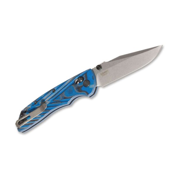 Hogue Deka 3.25" G-Mascus Blue Blau CPM-20CV Stahl G10 Griff Allen Elishewitz