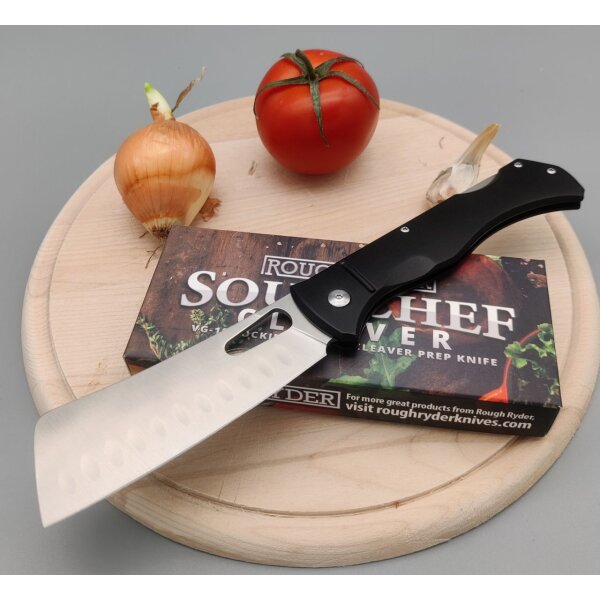 Rough Ryder Sous Chef Cleaver Lockback