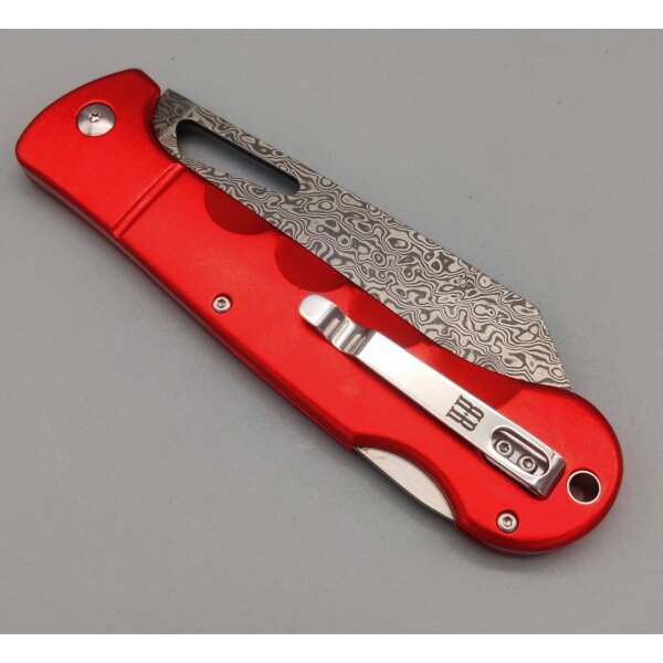 Rough Ryder Sous Chef Santoku Lockback Damast