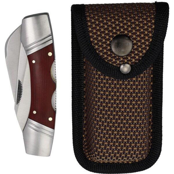 Rough Ryder Double Lockhorn Lockback Taschenmesser Messer