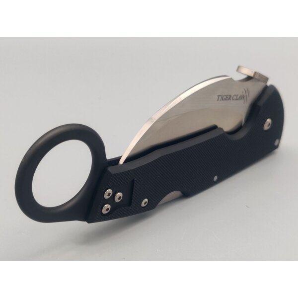 Cold Steel Tiger Claw Karambit Tri-Ad Lock Serrated Edge Wellenschliff CTS XHP