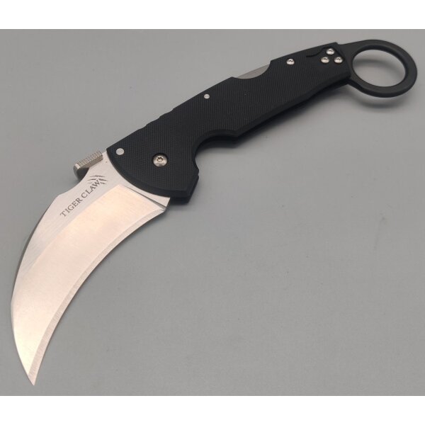 Cold Steel Tiger Claw Tri-Ad Lock Glatte Schneide S35VN