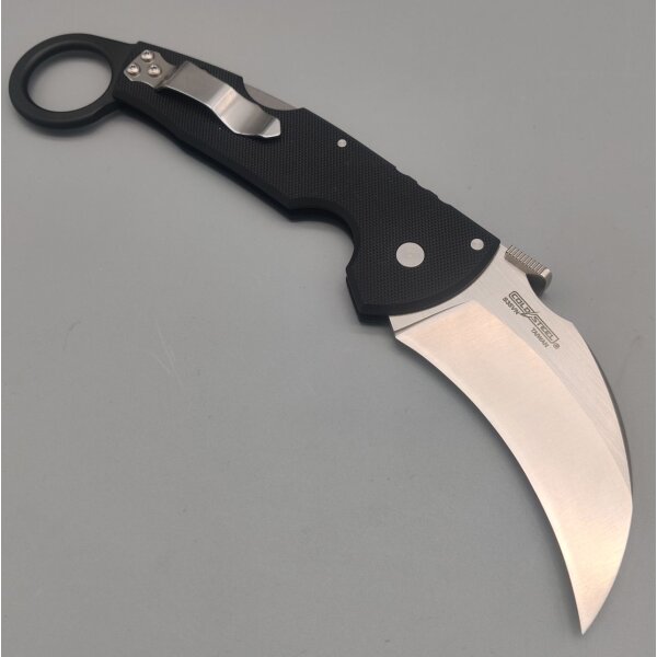 Cold Steel Tiger Claw Tri-Ad Lock Glatte Schneide S35VN