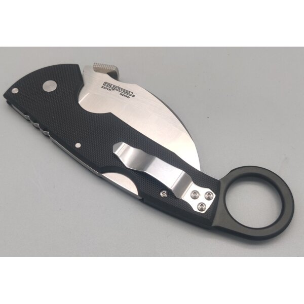 Cold Steel Tiger Claw Tri-Ad Lock Glatte Schneide S35VN