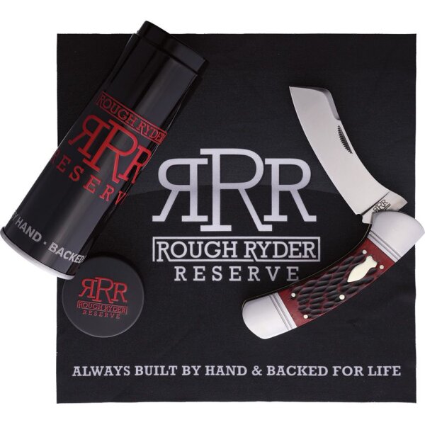 Rough Ryder Rerserve Balboa Red Bone Slipjoint