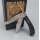 Rough Ryder Black Reserve Bearhead Saddle Horn Pakkawood RR2571 Doctor Knife Sammlernbox