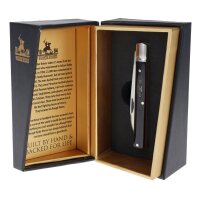 Rough Ryder Black Reserve Bearhead Doctors Knife Bone