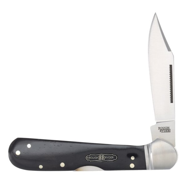 Rough Ryder Black Reserve Smooth Bone Premium Copperhead Lockback Knochen Sammlerbox