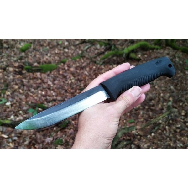 Peltonen Knives M95 Ranger Puuko Schwarz Tactical Knife Lederscheide