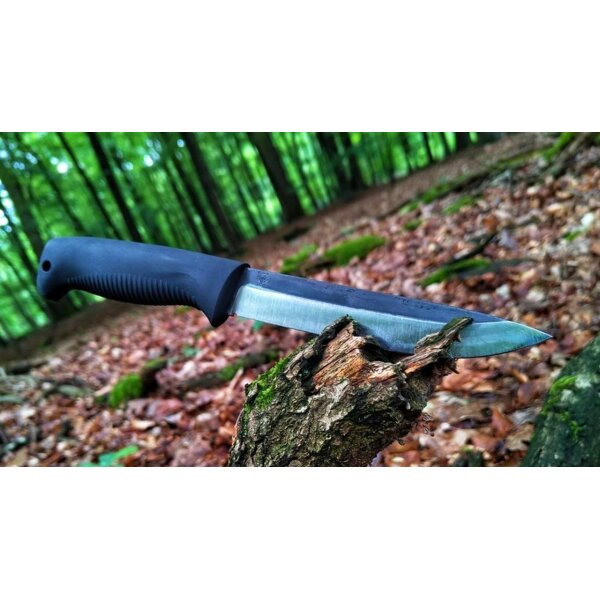 Peltonen Knives M95 Ranger Puuko Schwarz Tactical Knife Lederscheide