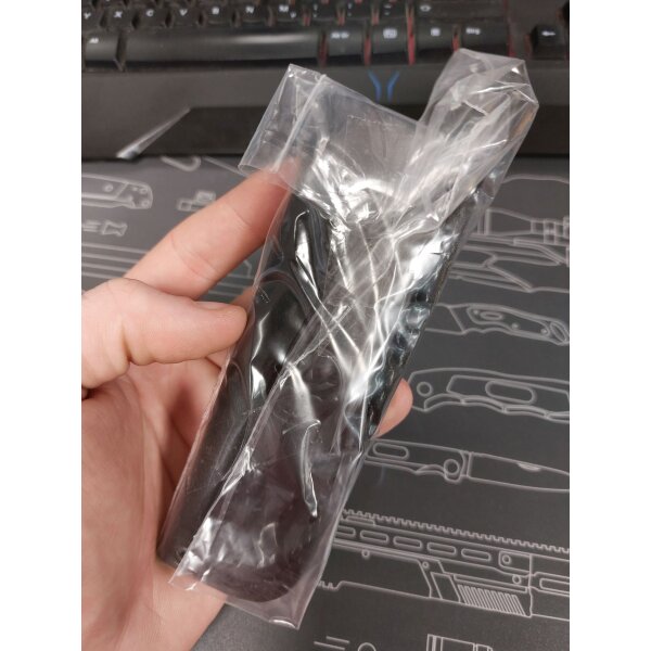 Böker Solingen Lederscheide mit Ulti-Clip Schwarz AK1 Daily Knives Scheide premium Leder 0900060