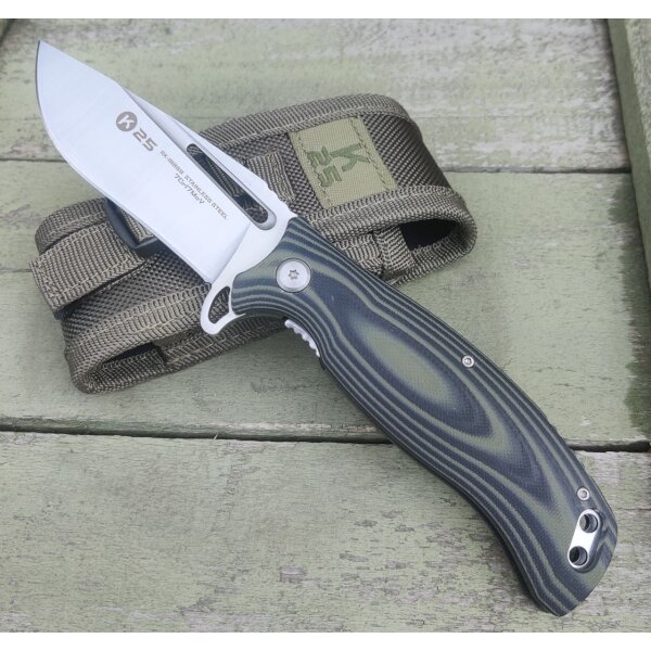 K25 Moss Grounder Campingmesser