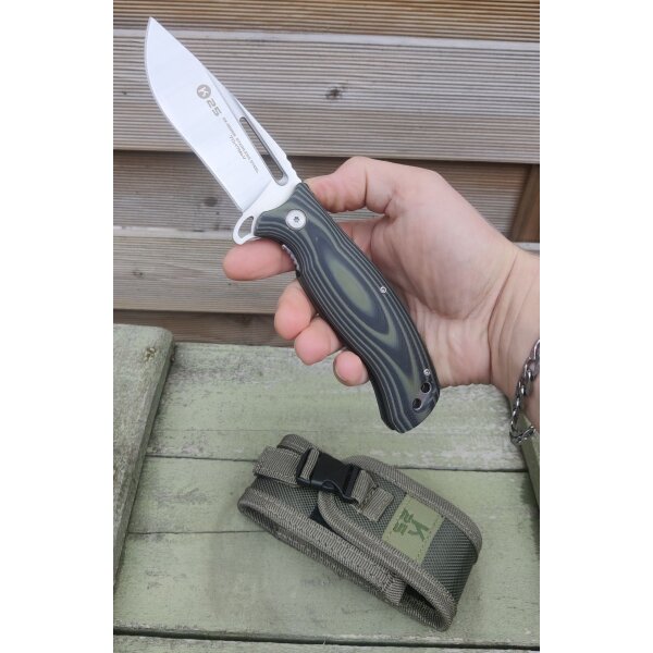 K25 Moss Grounder Campingmesser