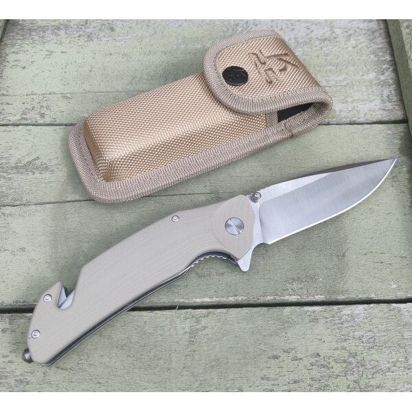 K25 FDE Rattler Rescue Knife