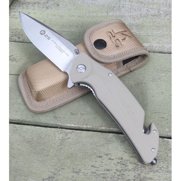 K25 FDE Rattler Rescue Knife