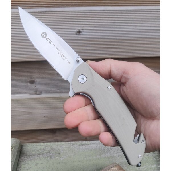 K25 FDE Rattler Rescue Knife