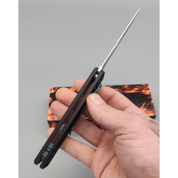 Tokisu Yugen Flipper 7Cr17MoV Stahl G10 Griff