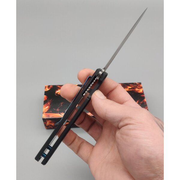 Tokisu Yugen Flipper 7Cr17MoV Stahl G10 Griff