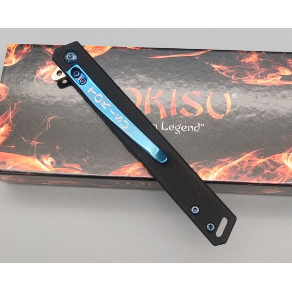 Tokisu Yugen Flipper 7Cr17MoV Stahl G10 Griff