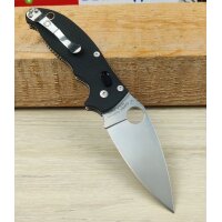 Spyderco Manix 2 Plain G10 schwarz Made in USA...