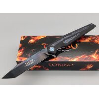 Tokisu Natsukashi Flipper 7Cr17MoV Stahl G10 Griff