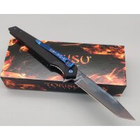 Tokisu Natsukashi Flipper 7Cr17MoV Stahl G10 Griff