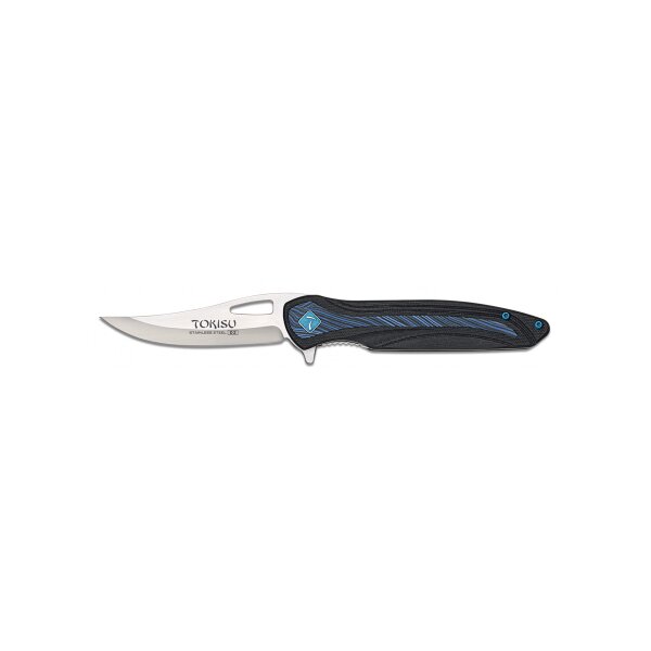 Tokisu Irusu Flipper D2 Stahl G10 Griff