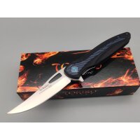 Tokisu Irusu Flipper D2 Stahl G10 Griff