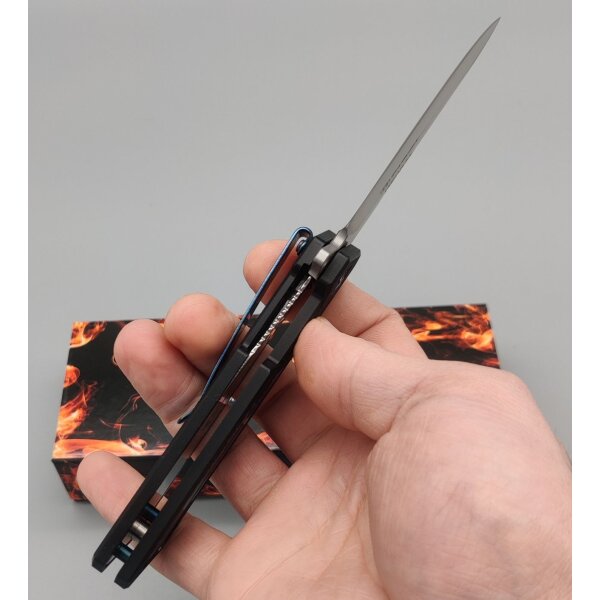 Tokisu Shibui Flipper D2 Stahl G10 Griff