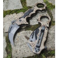 BlackField DESERT THORN Karambit Messer Rescue Knife Rettungsmesser 88404