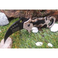 BlackField DESERT THORN Karambit Messer Rescue Knife Rettungsmesser 88404