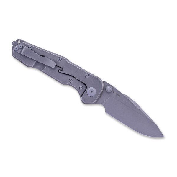 Real Steel Evolution Droppoint SW Framelock by Carson Huang