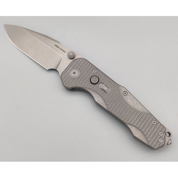 Real Steel Evolution Droppoint SW Framelock by Carson Huang