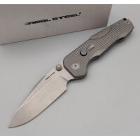 Real Steel Evolution Droppoint SW Framelock by Carson Huang