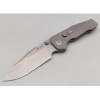 Real Steel Evolution Droppoint SW Framelock by Carson Huang