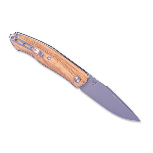 Real Steel Serenity Olive Wood Slipjoint by Braginets